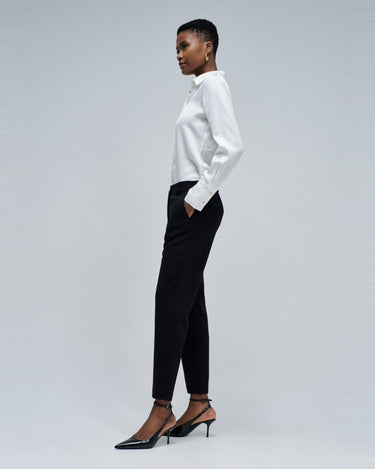 PANTALON FEMME CHINO NOIR NOIR
