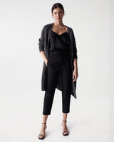 PANTALON FEMME CHINO NOIR NOIR