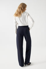 PANTALON FEMME MARINE MARINE