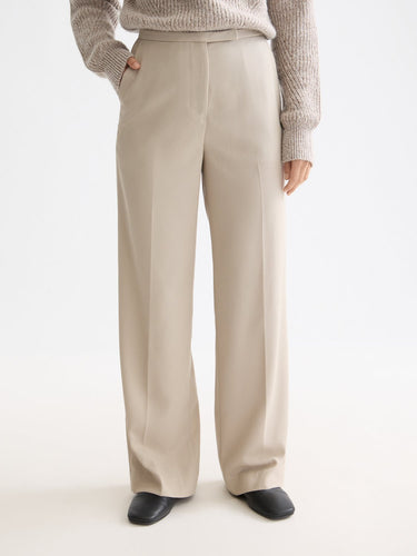 PANTALON FEMME EDIE HIGH RISE BEIGE BEIGE