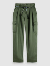 PANTALON FEMME FAYE HIGH RISE KAKI KAKI