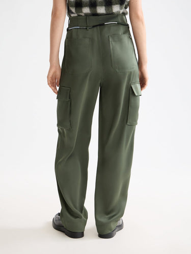 PANTALON FEMME FAYE HIGH RISE KAKI KAKI