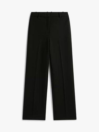 PANTALON FEMME PUNTO RELAXED NOIR NOIR