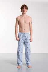 PANTALON HOMME PIJAMA PANTS CIEL/MARINE CIEL/MARINE