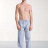PANTALON HOMME PIJAMA PANTS CIEL/ROSE CIEL/ROSE