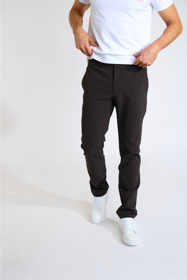 PANTALON HOMME SERGE MEGEVE MARRON MARRON
