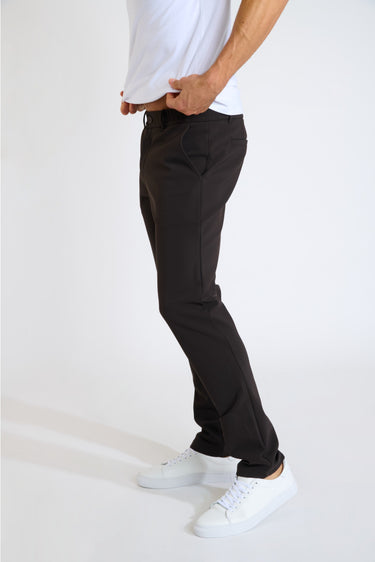 PANTALON HOMME SERGE MEGEVE MARRON MARRON