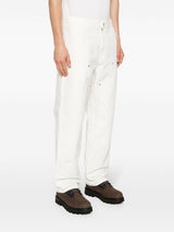 PANTALON HOMME DOUBLE KNEE CREME CREME