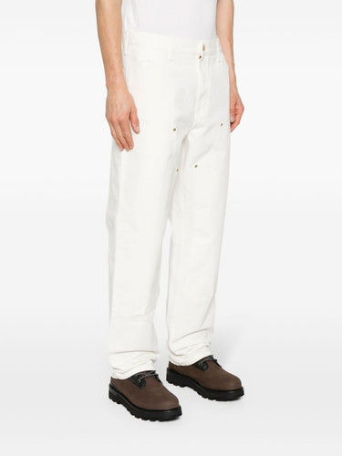 PANTALON HOMME DOUBLE KNEE CREME CREME