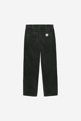 PANTALON HOMME SIMPLE PANT VELOUR VERT FONCE VERT FONCE