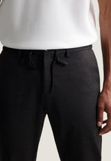PANTALON HOMME LANCASTER PATTERN SWEAT 999 BLACK 999 Black