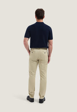 PANTALON HOMME LANCASTER TWILL KNIT 251 SAND 251 Sand
