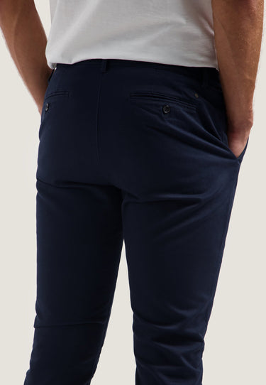 PANTALON HOMME LANCASTER TWILL KNIT 649 DK. NAVY 649 Dk. Navy