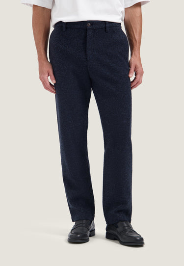 PANTALON HOMME LOGAN HERRINGBONE MARINE MARINE