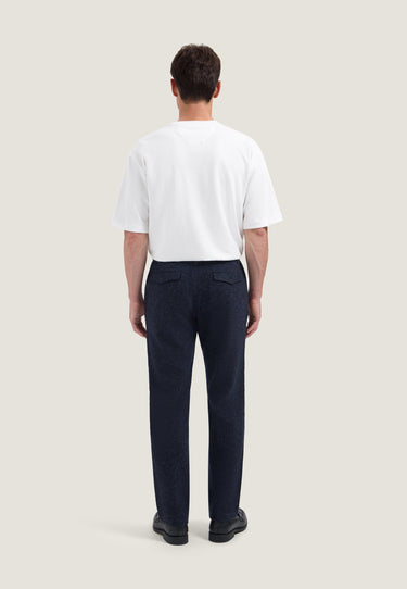 PANTALON HOMME LOGAN HERRINGBONE MARINE MARINE