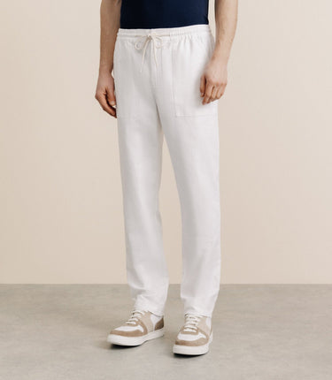PANTALON HOMME PECILE BLANC BLANC