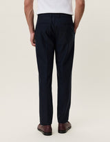 PANTALON HOMME BRUSHED TWILL REG SUIT MARINE MARINE