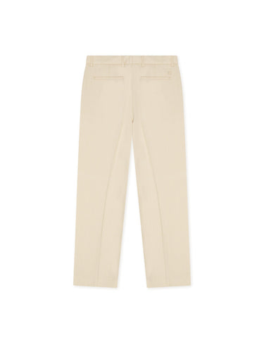 PANTALON HOMME HERRINGBONE ECRU ECRU