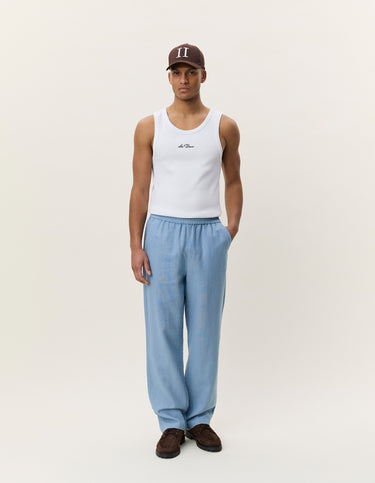 PANTALON HOMME LINEN CIEL CIEL