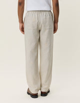PANTALON HOMME LINEN COMFORT ECRU ECRU