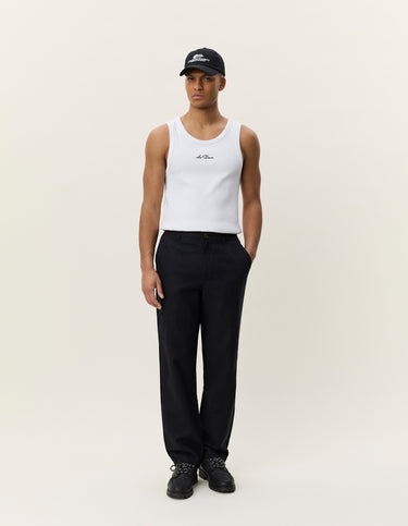 PANTALON HOMME LINEN COMFORT NOIR NOIR