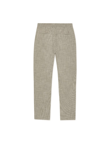 PANTALON HOMME MELANGE TAPERED SUIT SABLE SABLE