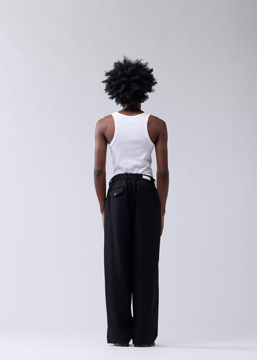 PANTALON HOMME WOOL AFTER NOIR NOIR