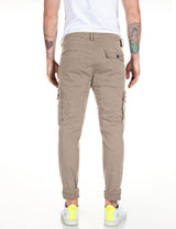 PANTALON HOMME HYPERFLEX JAAN COLOR E BEIGE BEIGE