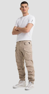 PANTALON HOMME REPLAY BEIGE BEIGE