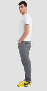 PANTALON HOMME REPLAY GRIS GRIS