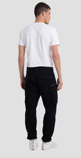 PANTALON HOMME REPLAY NOIR NOIR