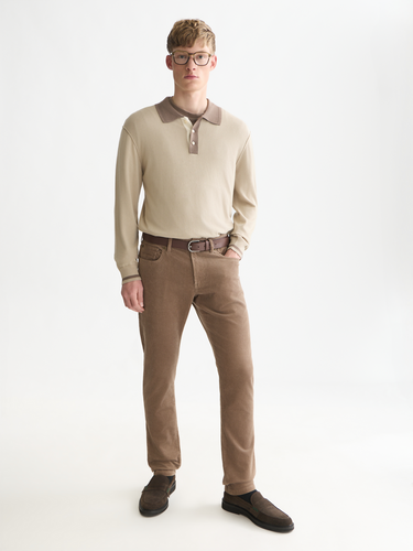 PANTALON HOMME RALSTON STRETCH COTTON CORDURO MARRON MARRON