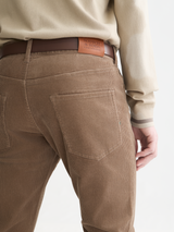 PANTALON HOMME RALSTON STRETCH COTTON CORDURO MARRON MARRON