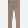 PANTALON HOMME STUART STRETCH COTTON TWILL MARRON MARRON