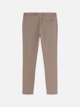 PANTALON HOMME STUART STRETCH COTTON TWILL MARRON MARRON
