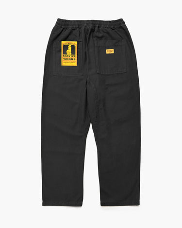 PANTALON HOMME CANVAS CHEF NOIR NOIR