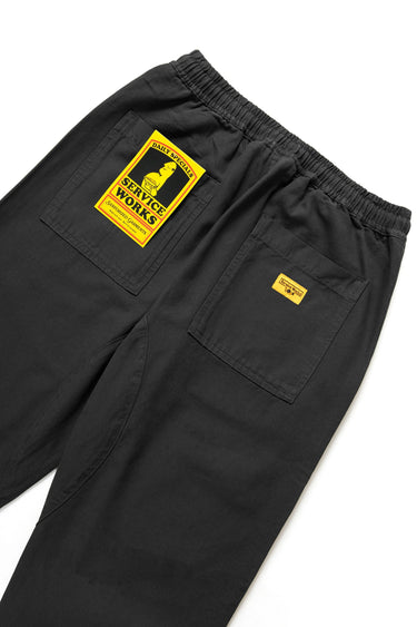 PANTALON HOMME CANVAS CHEF NOIR NOIR
