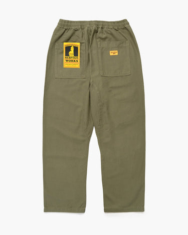 PANTALON HOMME CLASSIC CHEF PANTS OLIVE OLIVE