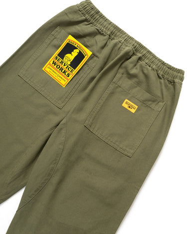PANTALON HOMME CLASSIC CHEF PANTS OLIVE OLIVE