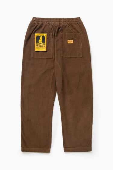PANTALON HOMME CORDUROY CHEF PANTS MARRON MARRON