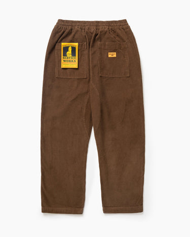 PANTALON HOMME CORDUROY CHEF PANTS MARRON MARRON
