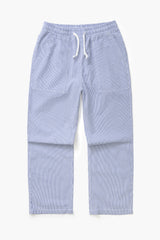 PANTALON HOMME SEERSUCKER CHEF PANTS NAVY STRIPE NAVY STRIPE