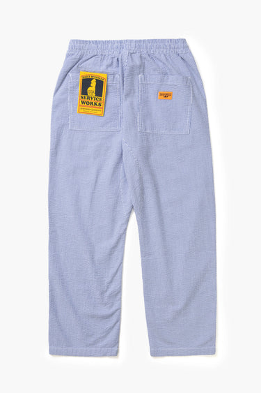 PANTALON HOMME SEERSUCKER CHEF PANTS NAVY STRIPE NAVY STRIPE
