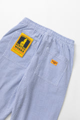 PANTALON HOMME SEERSUCKER CHEF PANTS NAVY STRIPE NAVY STRIPE