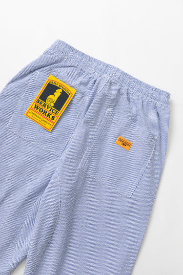 PANTALON HOMME SEERSUCKER CHEF PANTS NAVY STRIPE NAVY STRIPE