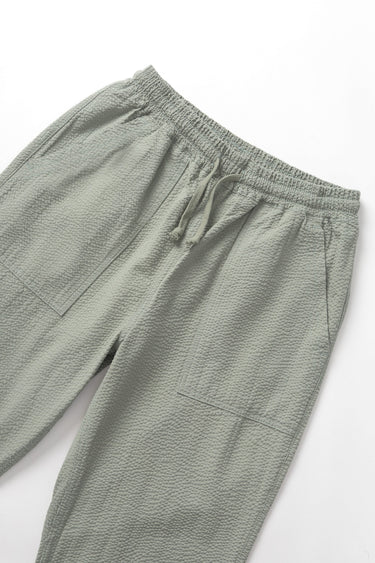 PANTALON HOMME SEERSUCKER CHEF PANTS SAGE SAGE