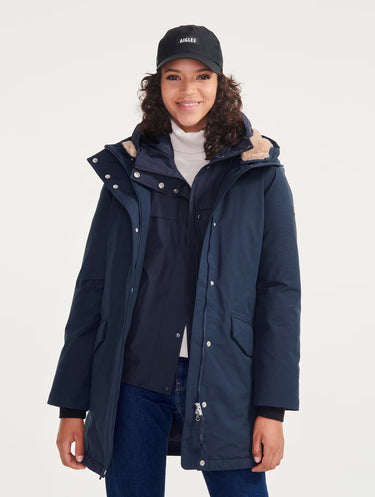 PARKA FEMME GORE-TEX MARINE MARINE