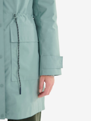 PARKA FEMME T-KIT GORE-TEX CELADON CELADON