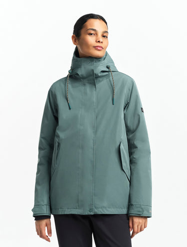 PARKA FEMME VERT-SILVER PINE VERT-SILVER PINE