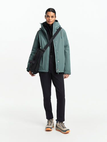 PARKA FEMME VERT-SILVER PINE VERT-SILVER PINE